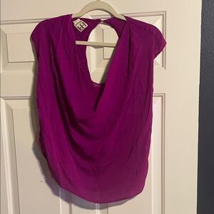 HaElegant Purple Women's Top